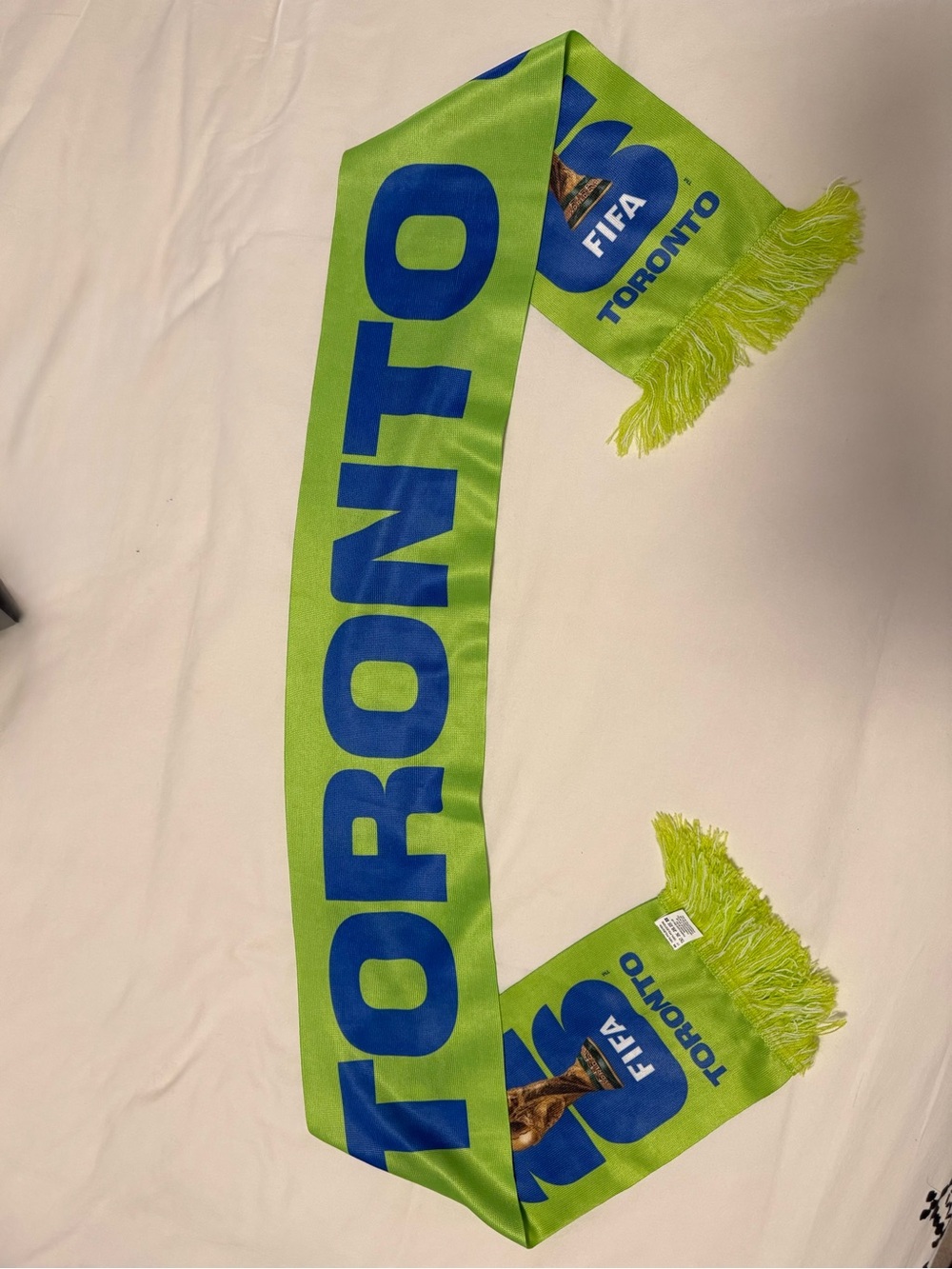 Exclusive FIFA Toronto Green & Blue Supporter Scarf